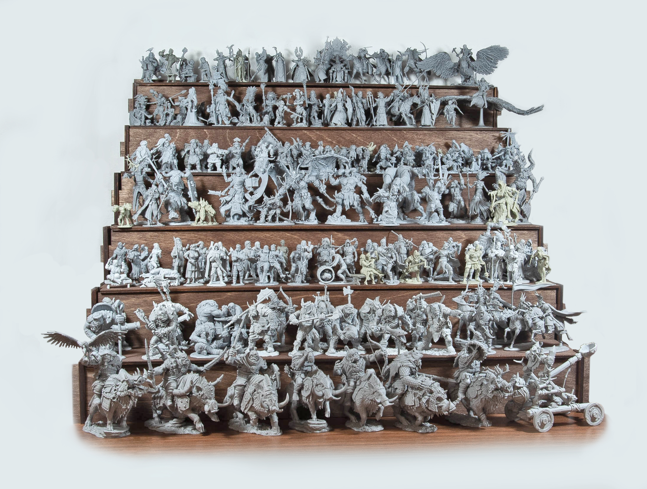 Resin Cast Heroic Scale 28mm Fantasy Minis by First Legion — Kickstarter