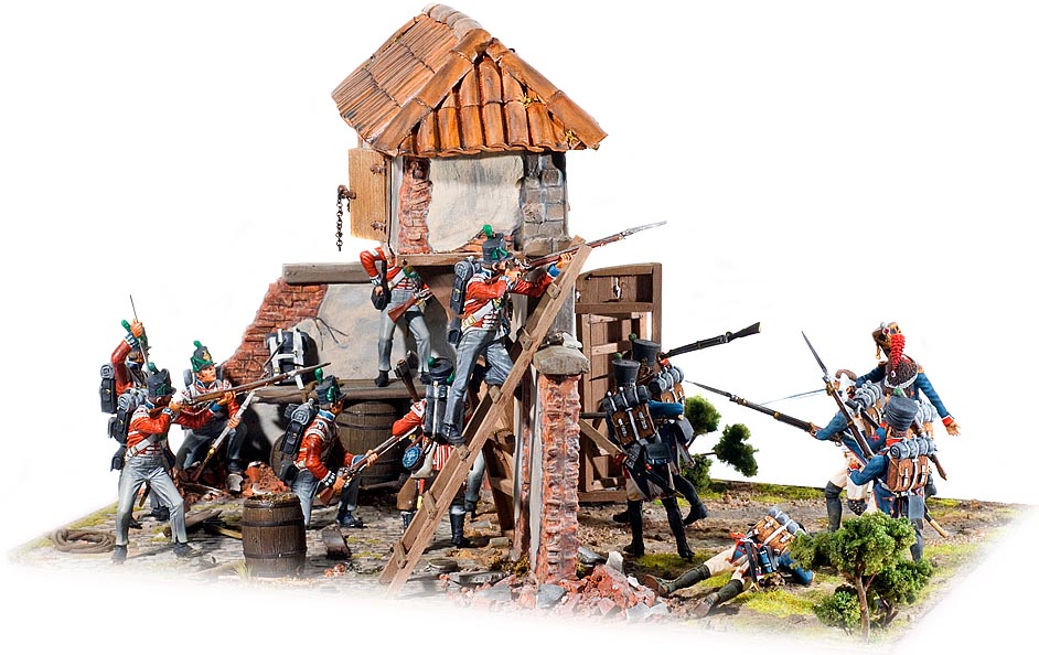 napoleonic diorama