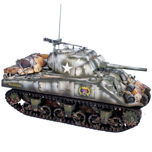 what sherman tanks were at battle of the bulge