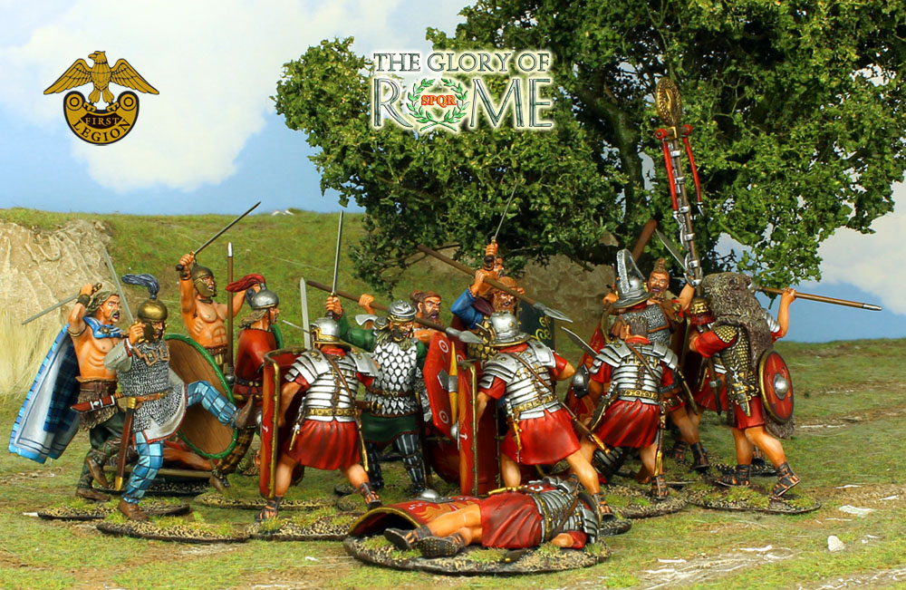 roman toy soldiers playsets