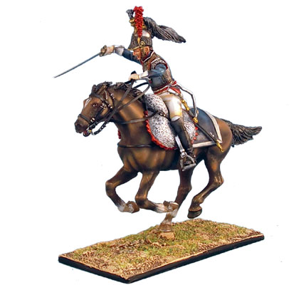 Nap French Th Cuirassiers Officer Charging